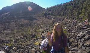 Beginning of Kiluea Iki Crater hike